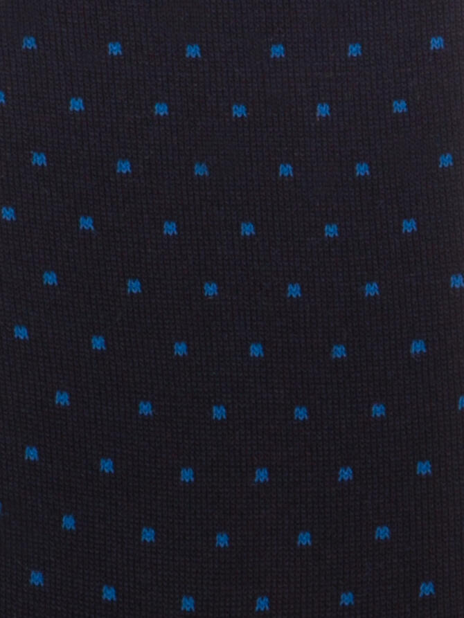 CALZINO LUNGO POIS MINI SMALL DOT BLU | Acquista Online Andrea Mariani Firenze